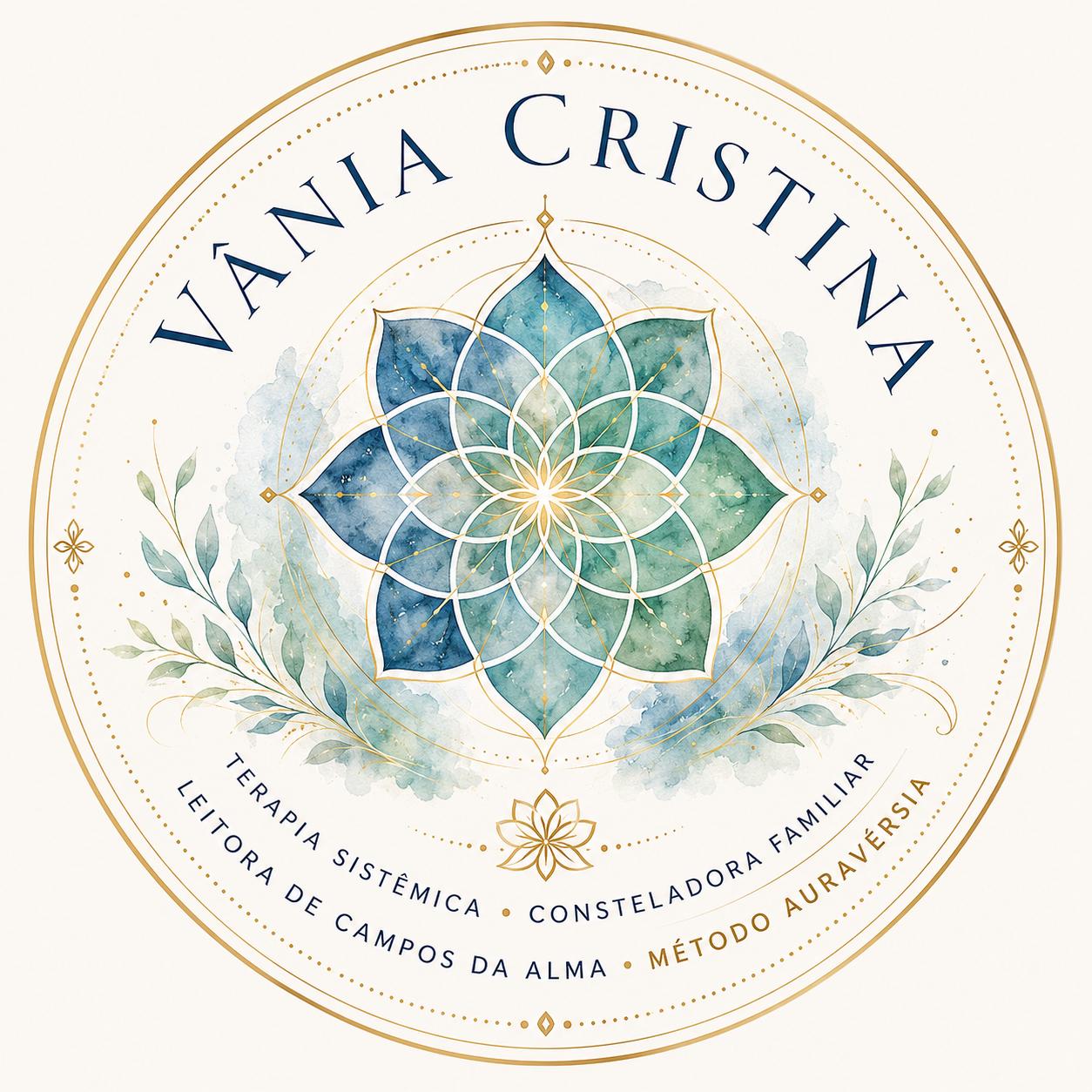 Marca de Vânia Cristina — Terapia Sistêmica e Método Auravérsia